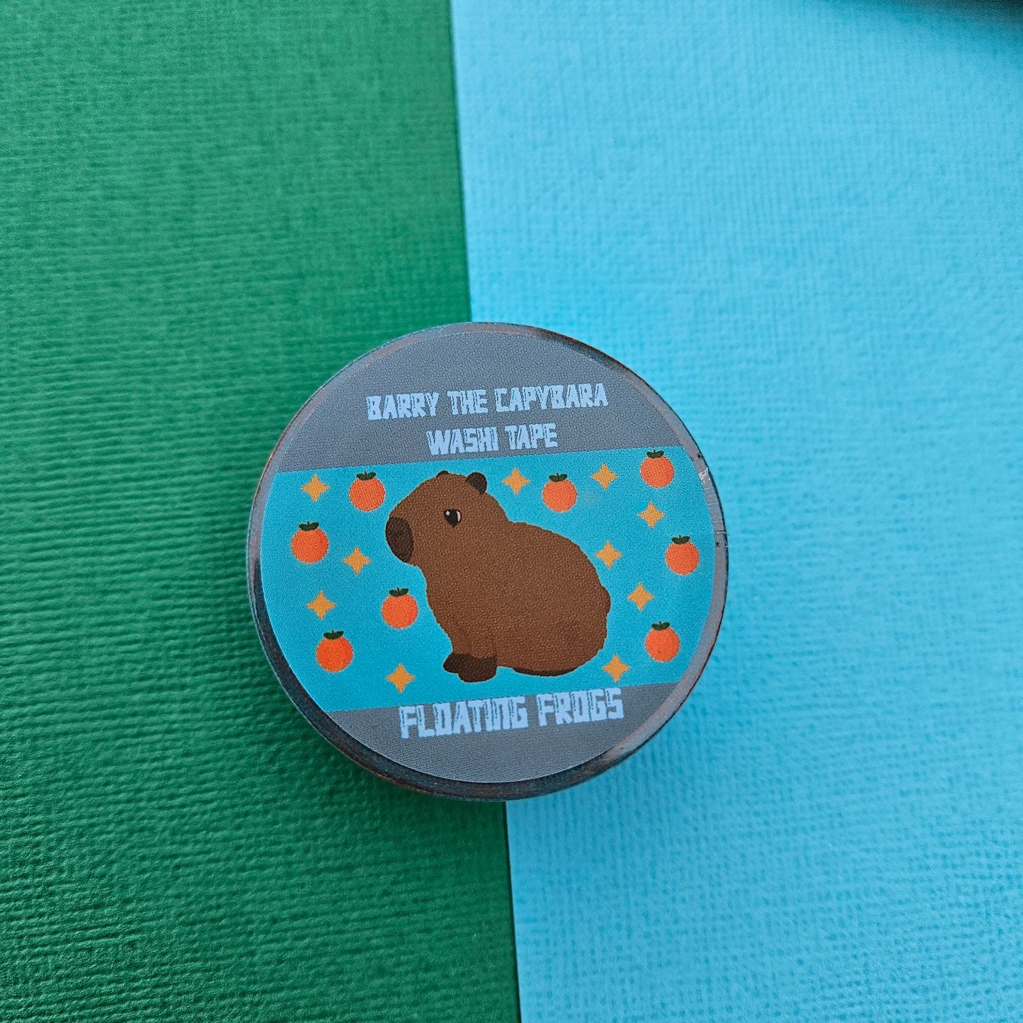 Barry the Capybara Washi Tape