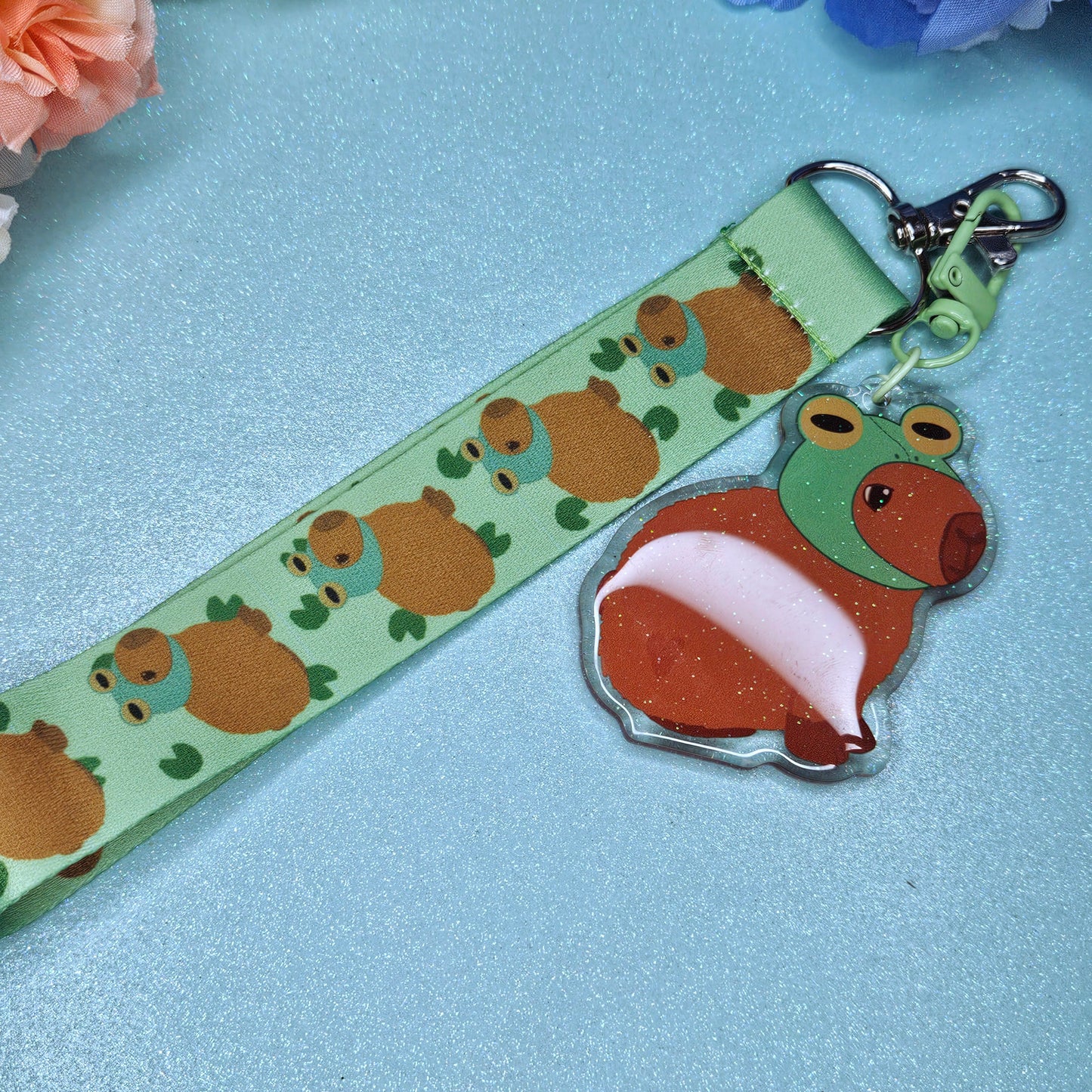 Frog Hat Barry Lanyard