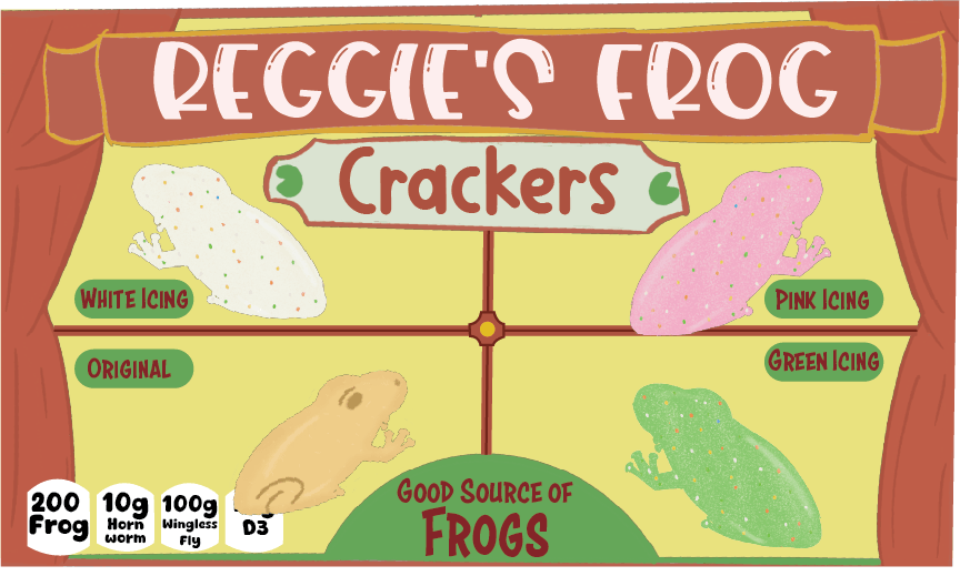Preorder Circus Frog Cookies Shaker Keychain - Frog Con Exclusive