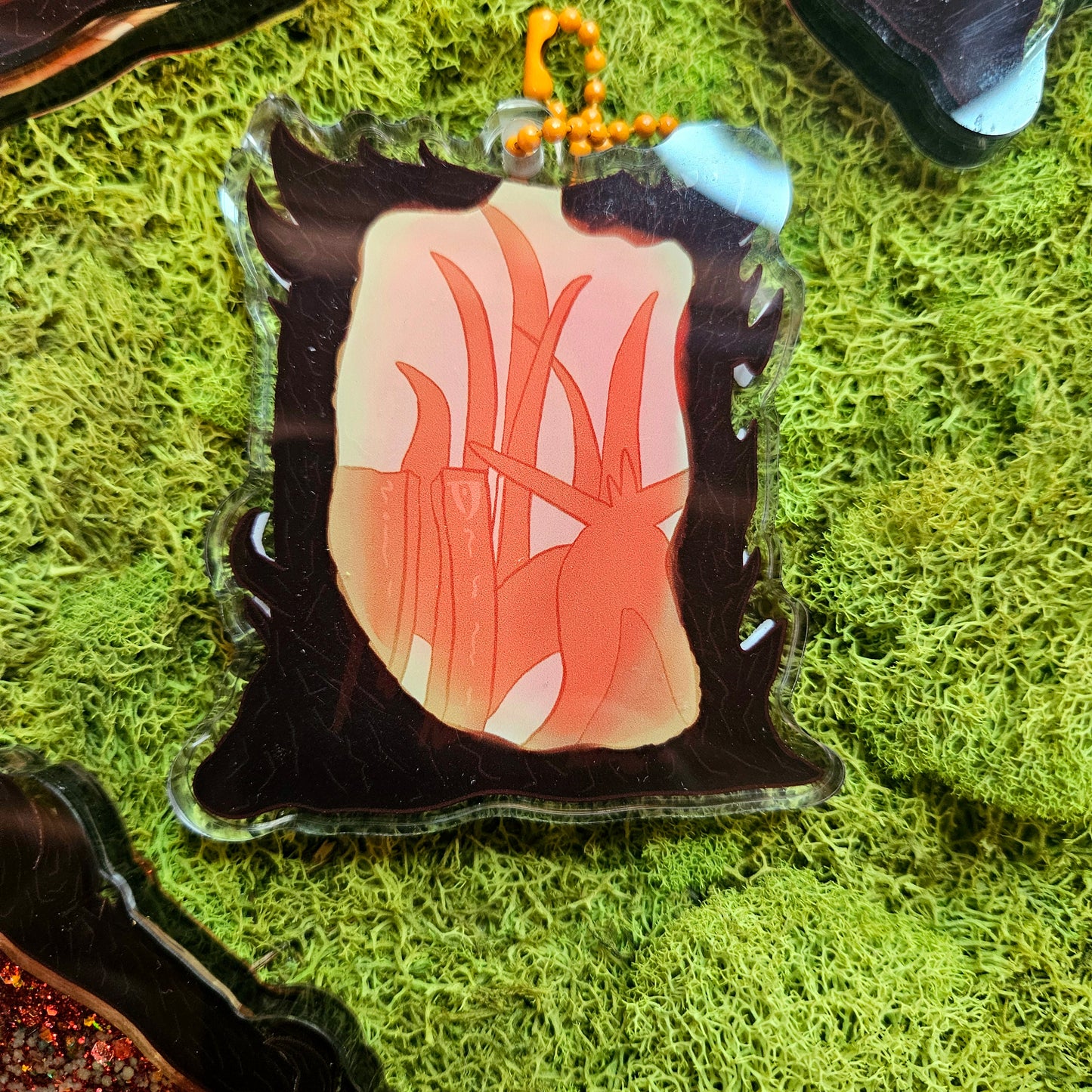 HeII Portal Quicksand Keychain