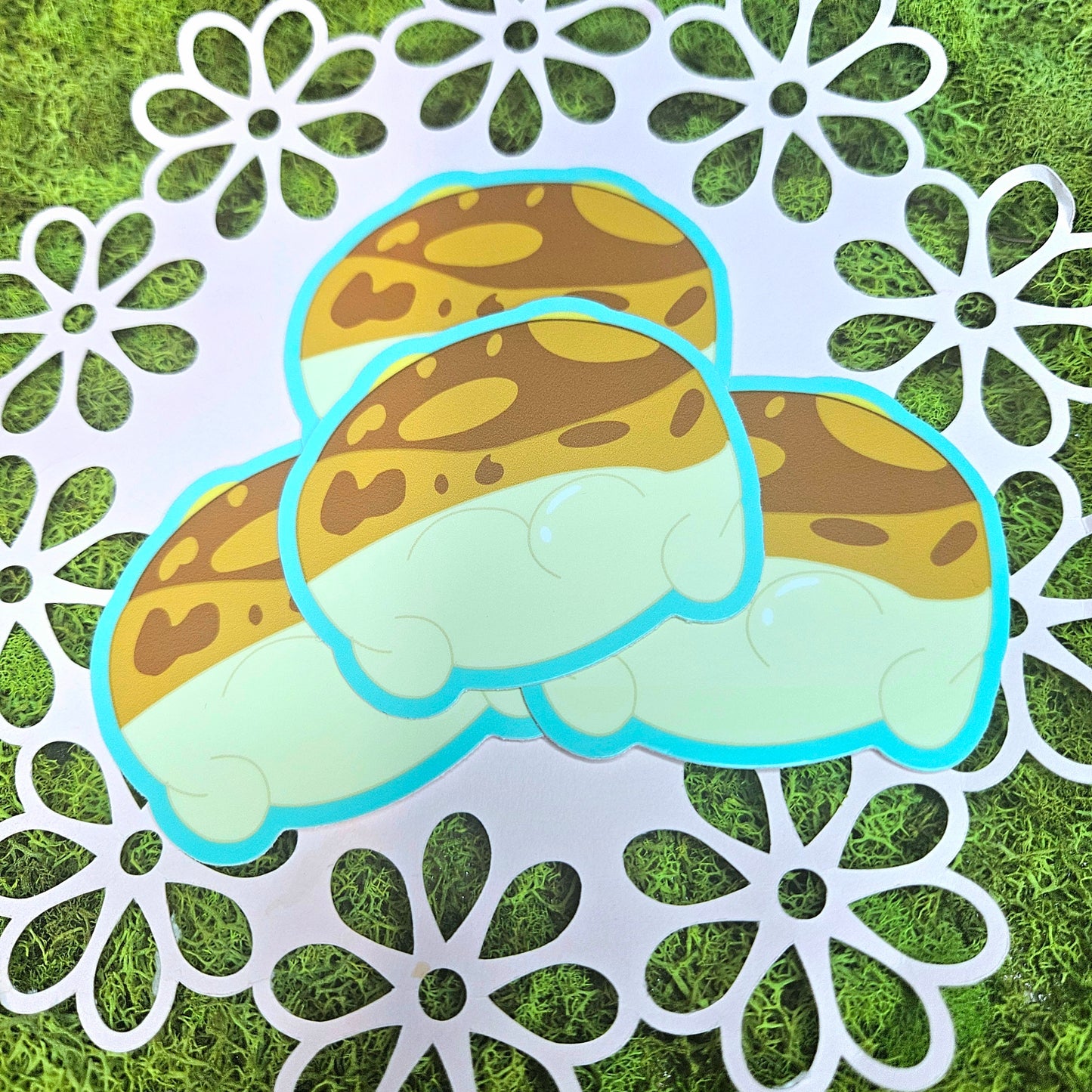 Common Rain Frog Booty Vinyl Sticker