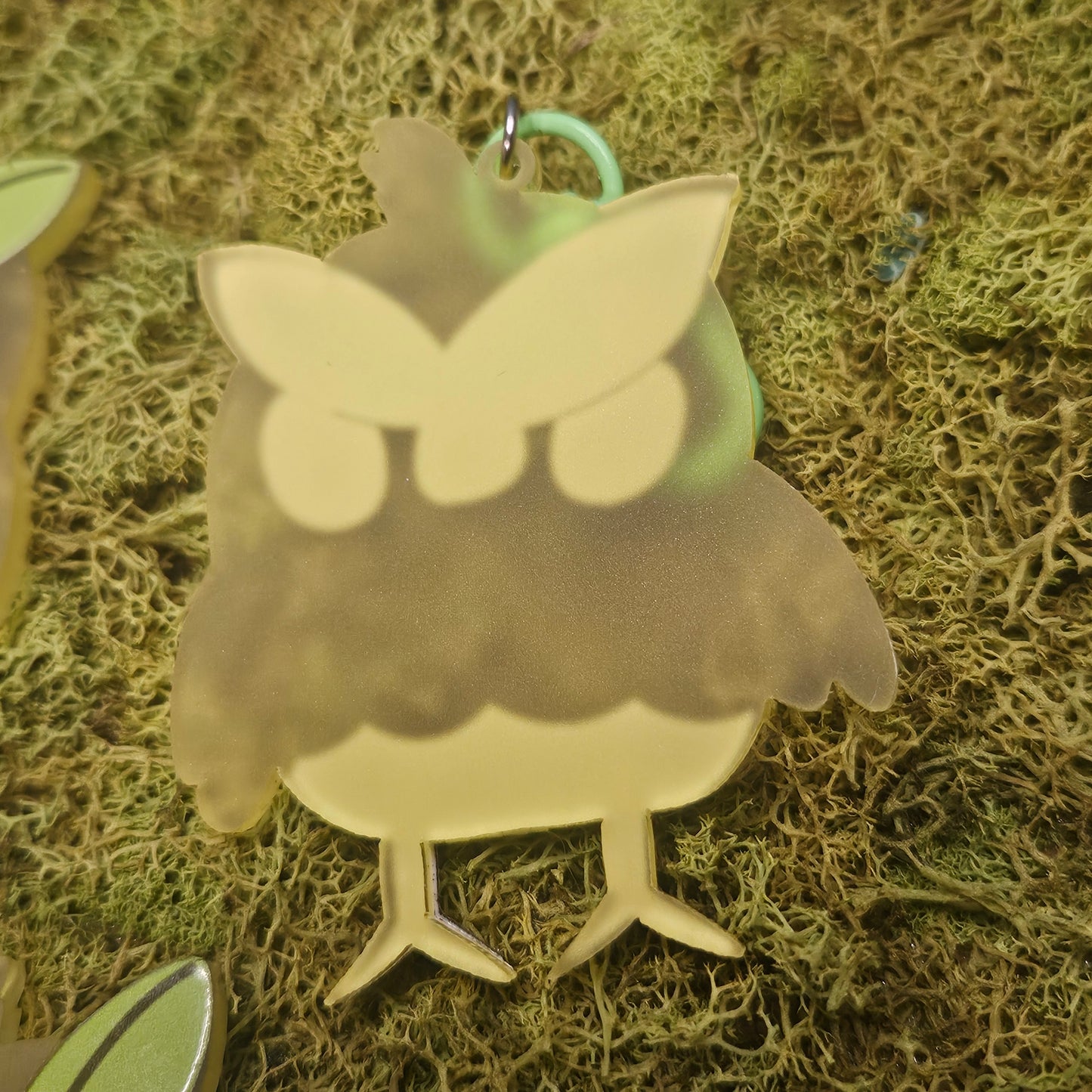 Grass Birb Keychain