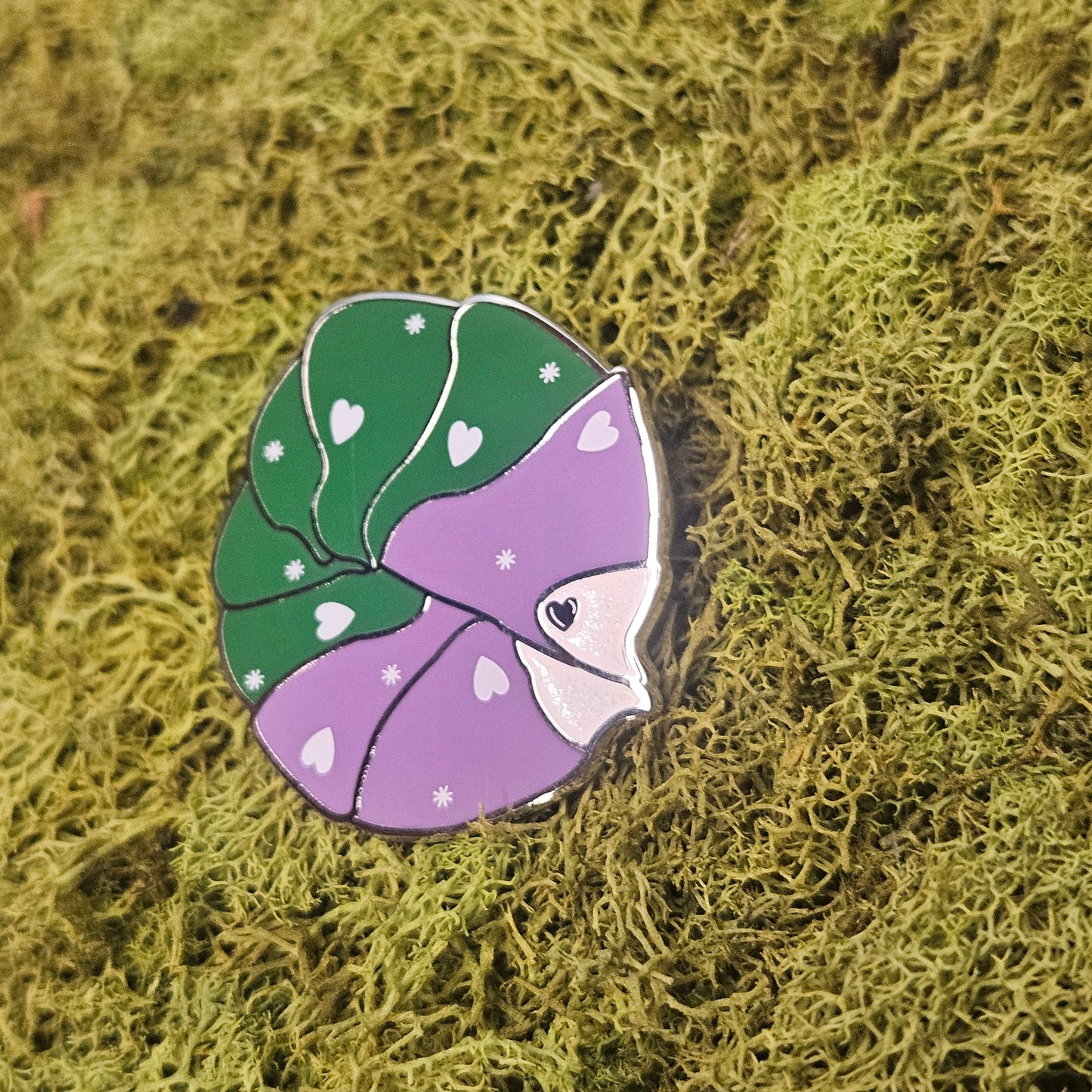 Genderqueer pridesopod pin
