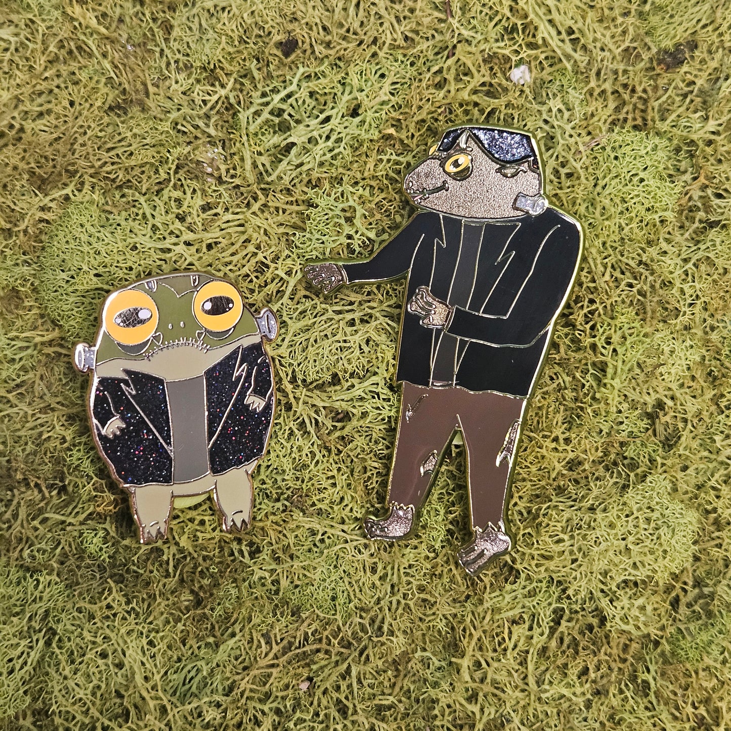 The Bride & The Monster Deluxe Pins