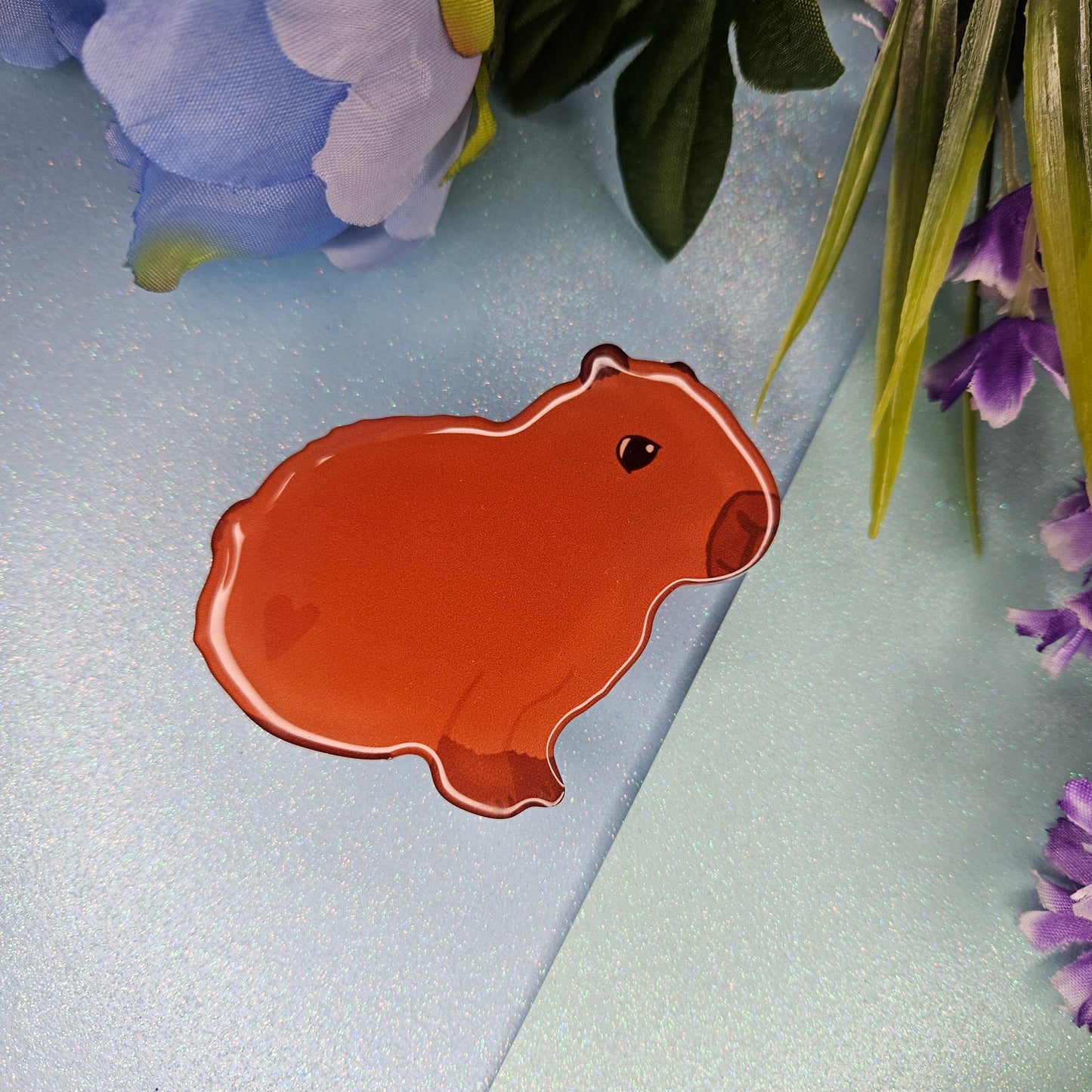 Barry the Capybara Acrylic Phone Grip