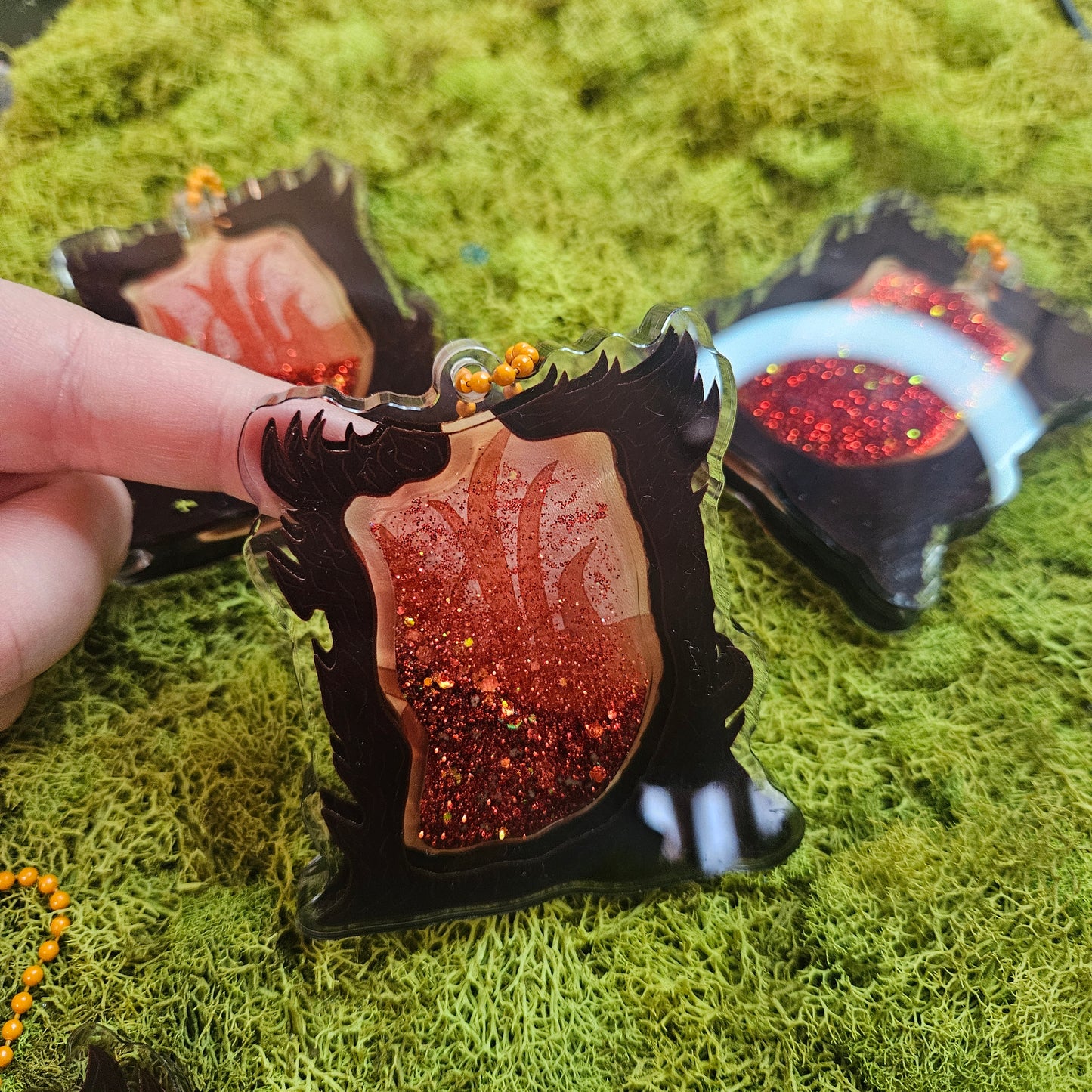 HeII Portal Quicksand Keychain
