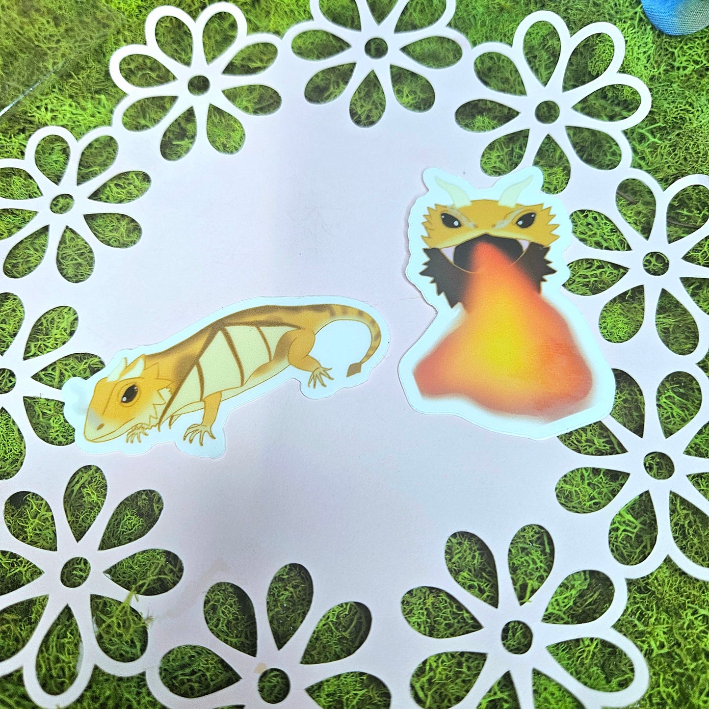 Fire-breathing "Dragon" Vinyl Sticker
