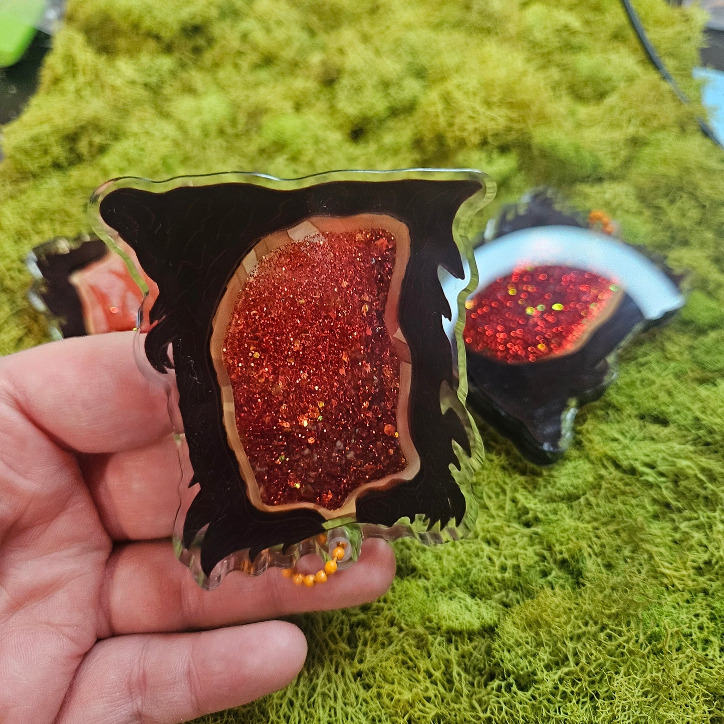HeII Portal Quicksand Keychain