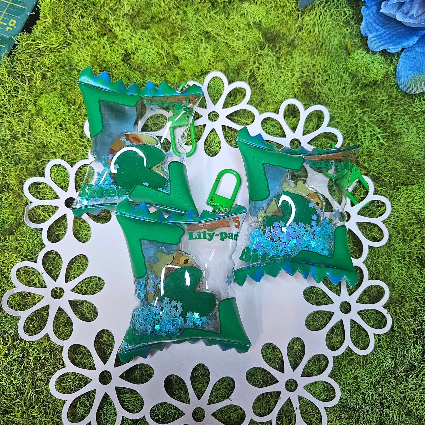 Reggie's Lilypad Bites Candy Bag Keychain