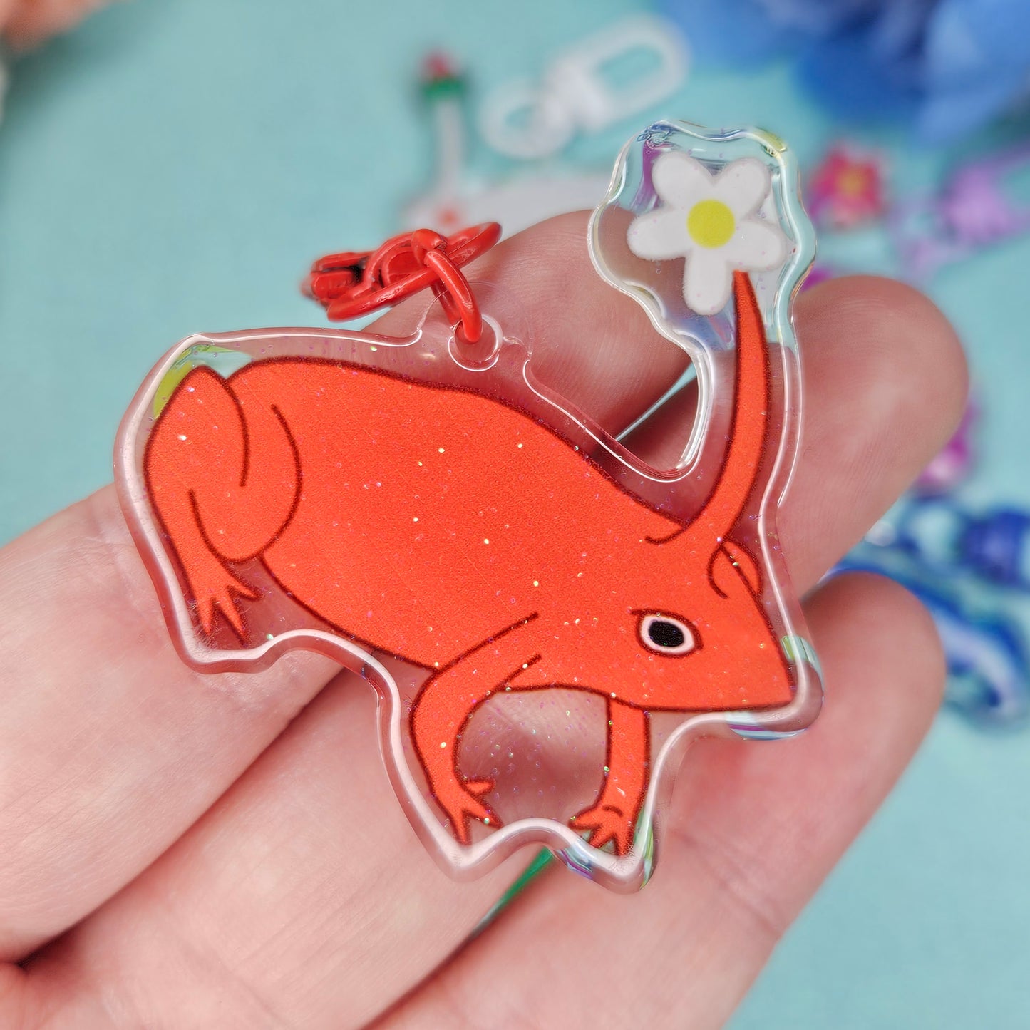 Pik Pik Frogs Mystery Acyrlic Keychains