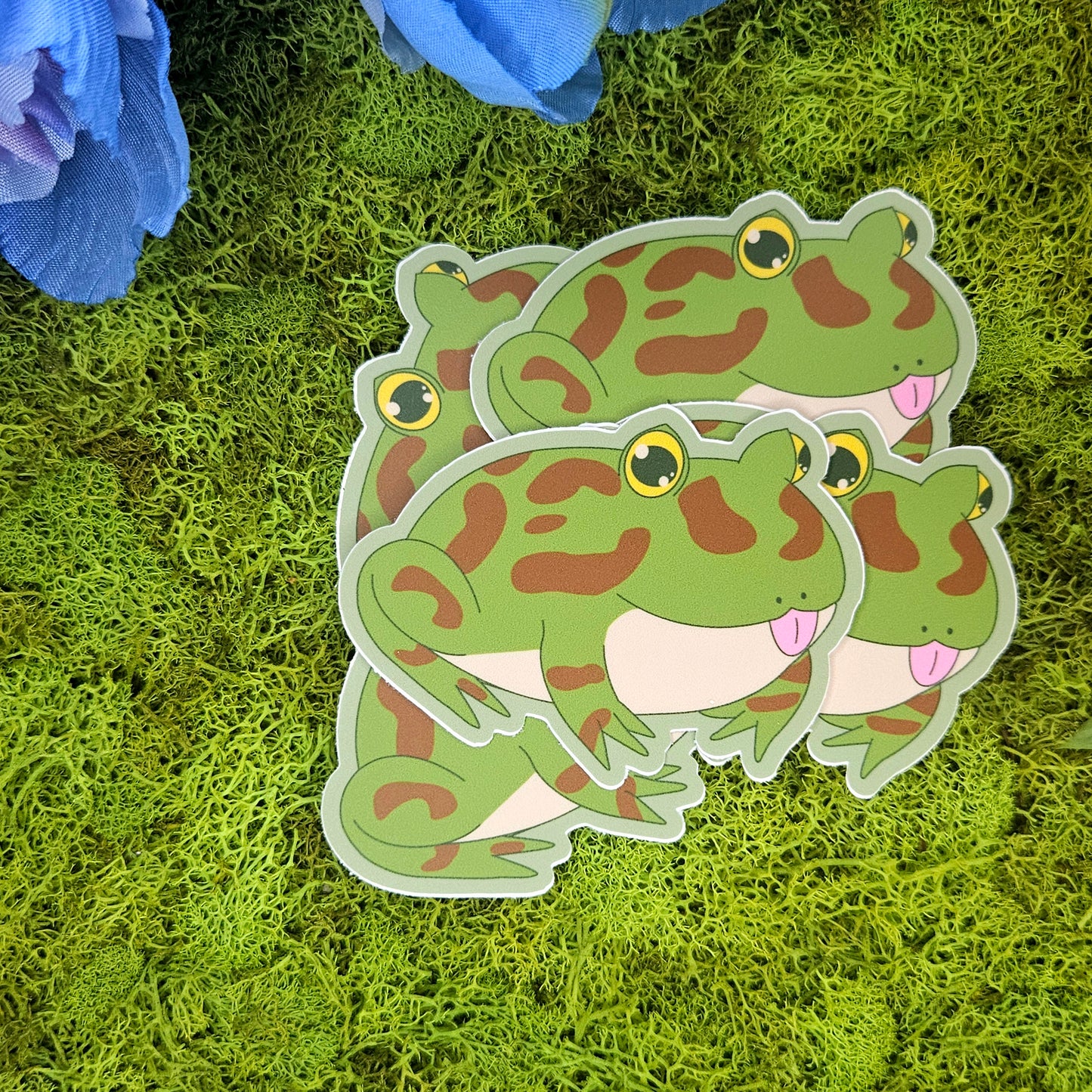 Pacman Blep Vinyl Sticker