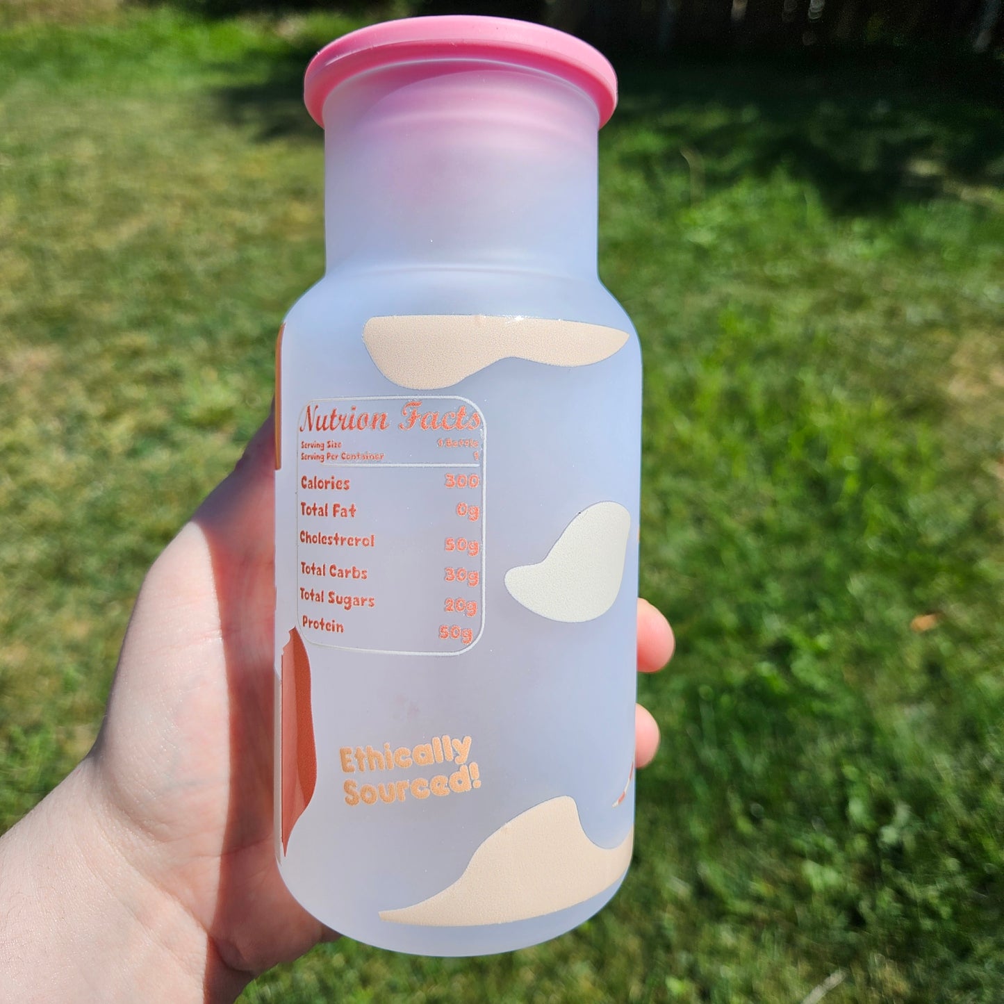 Fresh Snake Milk - Milk Glass