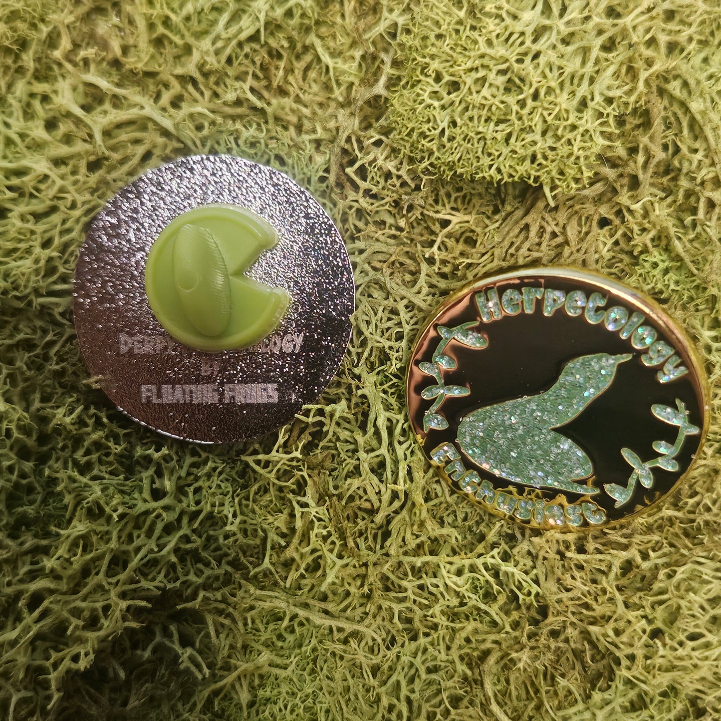 Herpetology Enthusiast Pins