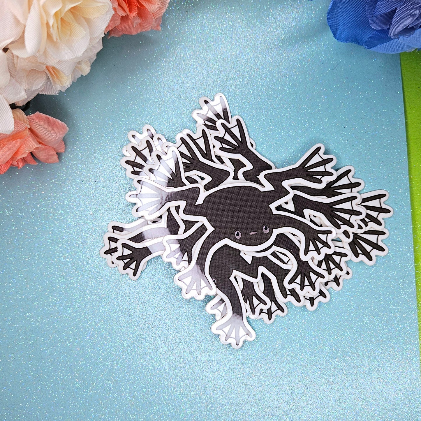 African Dwarf Frog Vinyl sticker