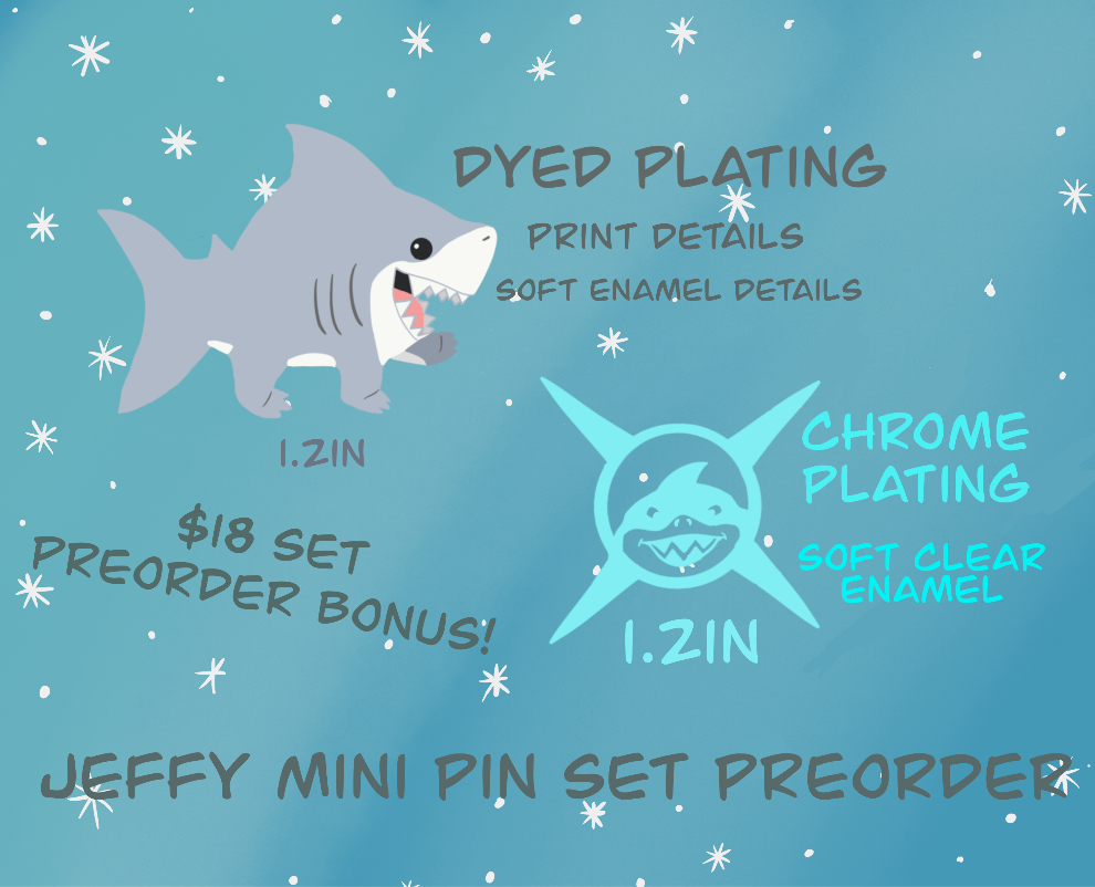 PREORDER - Jeffy Filler Pins