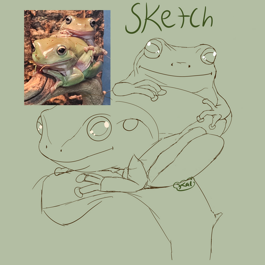 Froggy Commissions - SKETCH