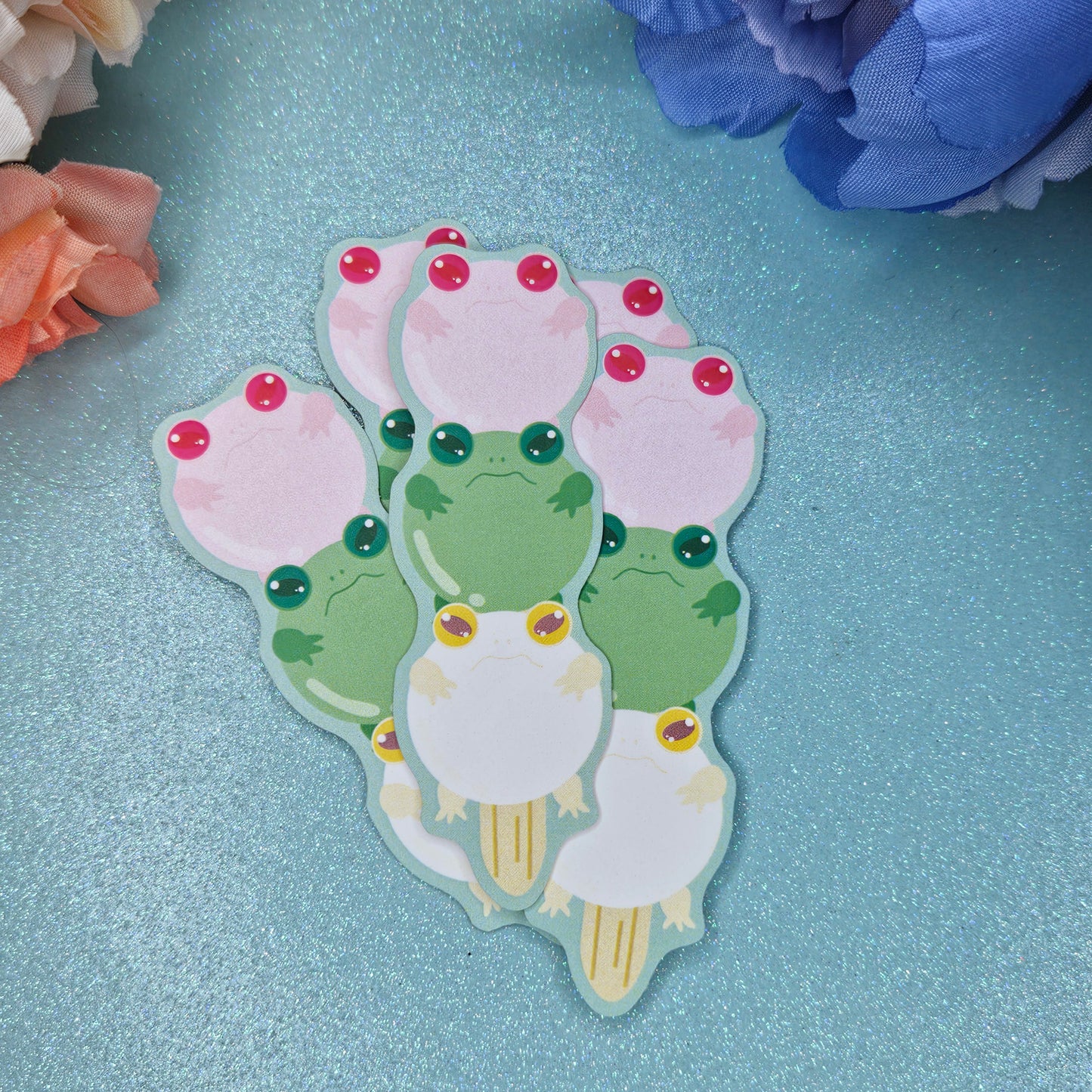 Dango Frog vinyl sticker