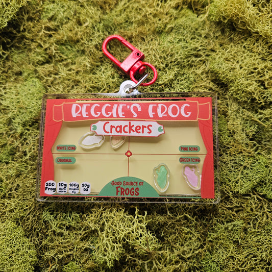 Preorder Circus Frog Cookies Shaker Keychain