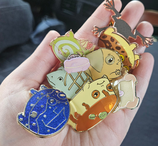 Discounted Flawed Pins!