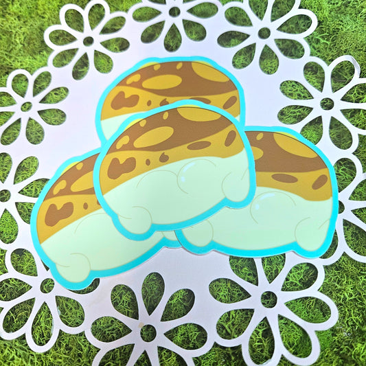 Common Rain Frog Booty Vinyl Sticker