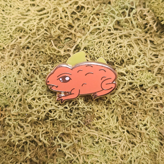 Pumpkin Toadlet *Life Size Pin*