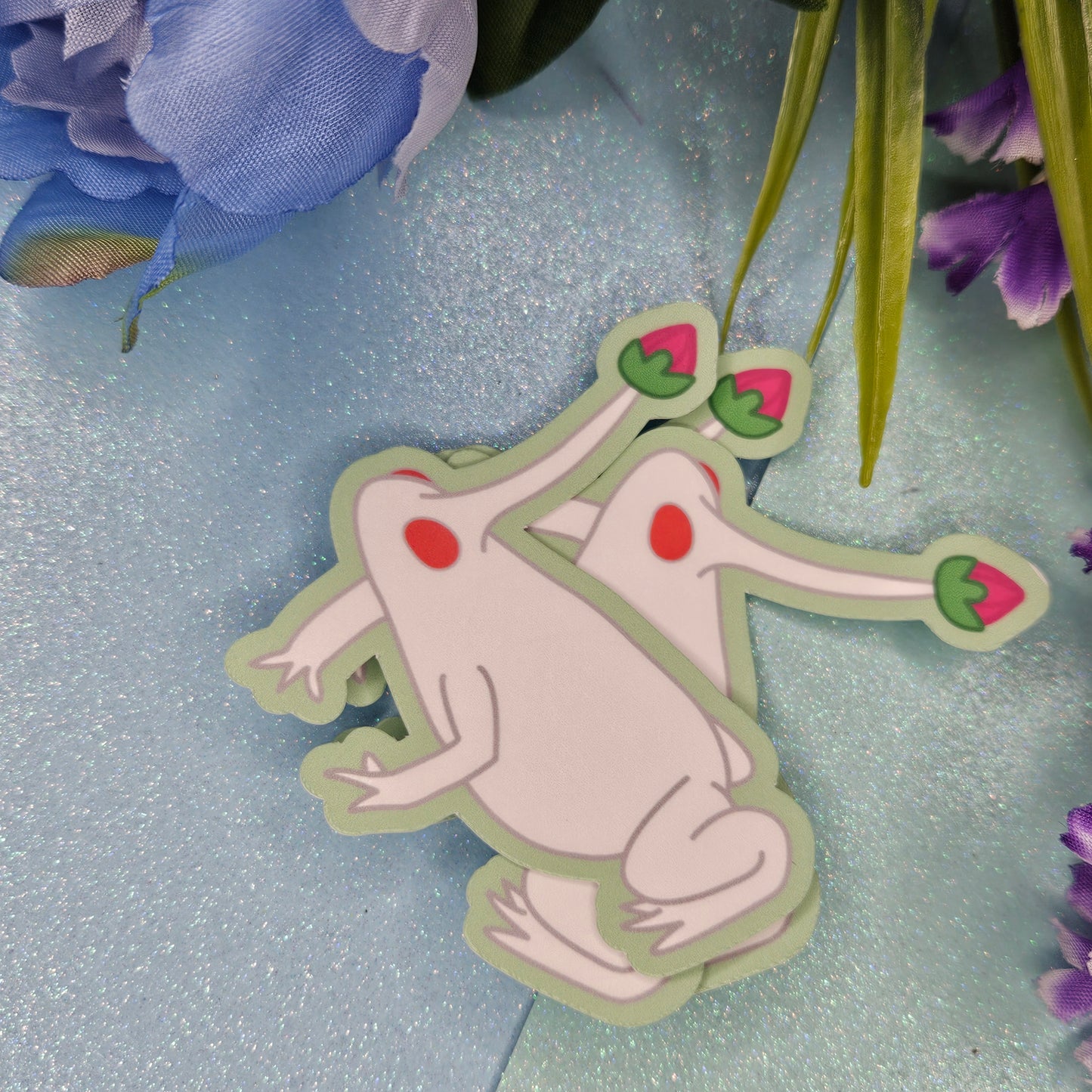 "Pik" Frogs Vinyl Stickers