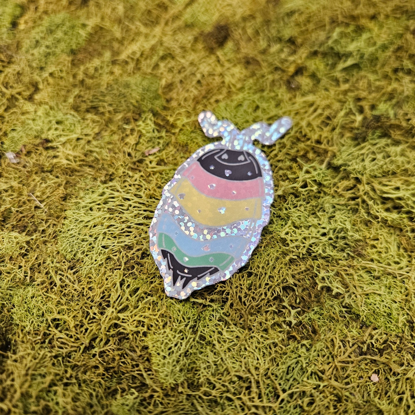 Pridesopod Glitter Stickers