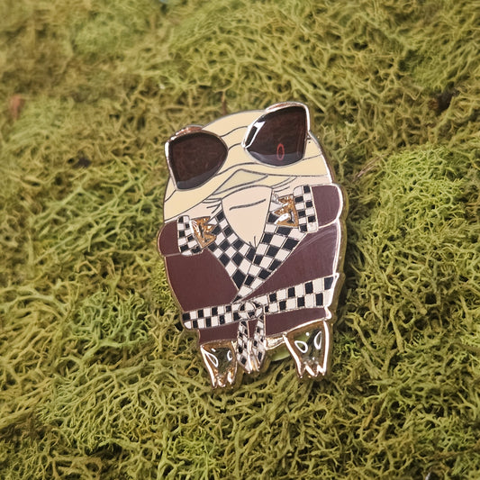 Lil' Invisible Frog Enamel Pin