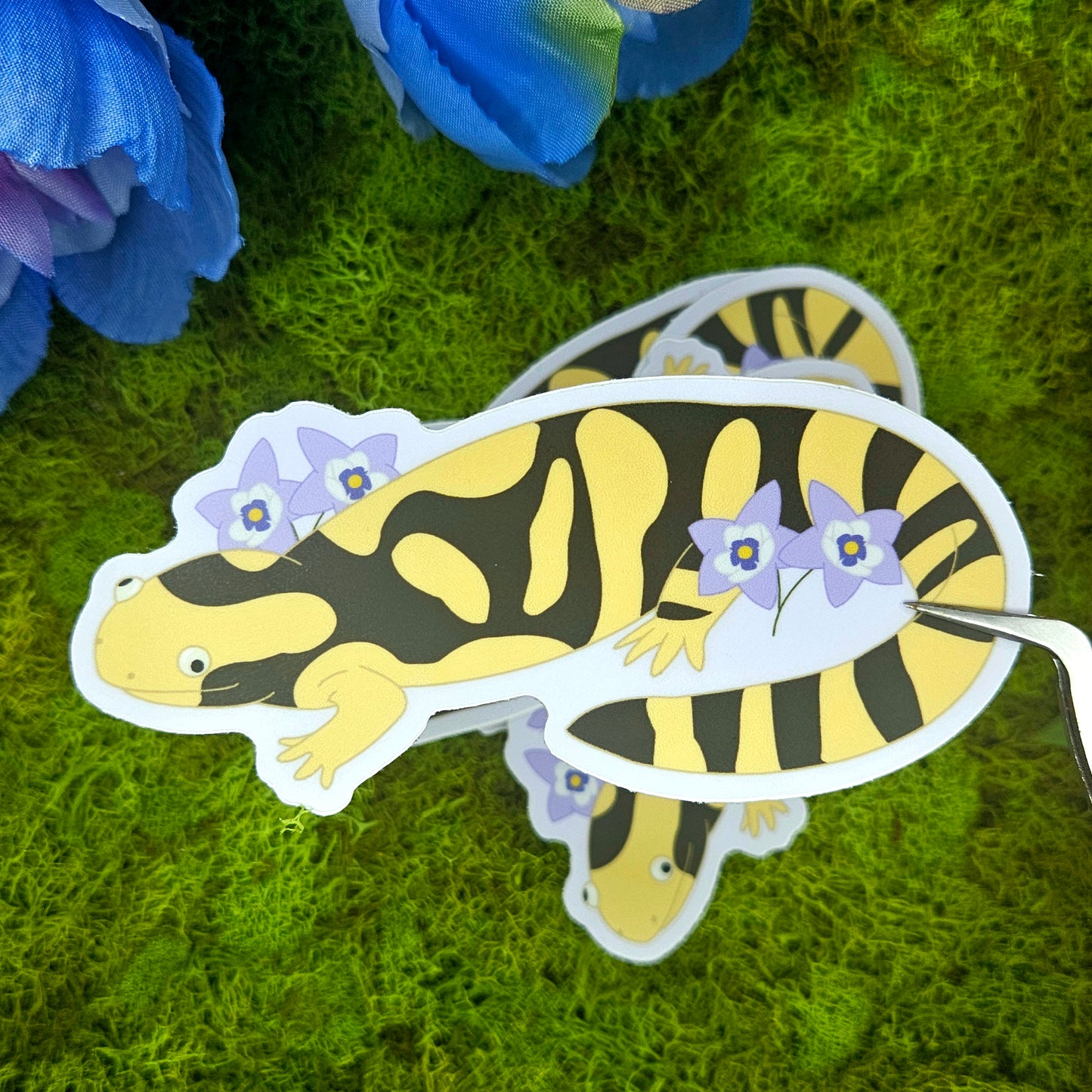 Western Tiger Salamander Vinyl Sticker