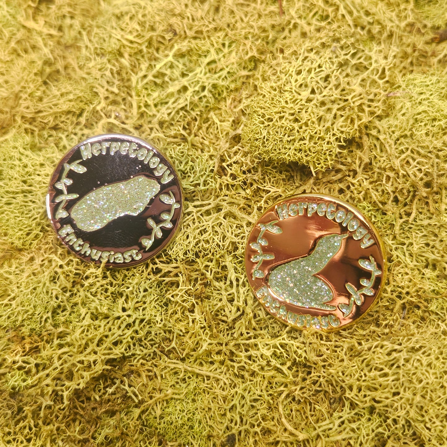 Herpetology Enthusiast Pins