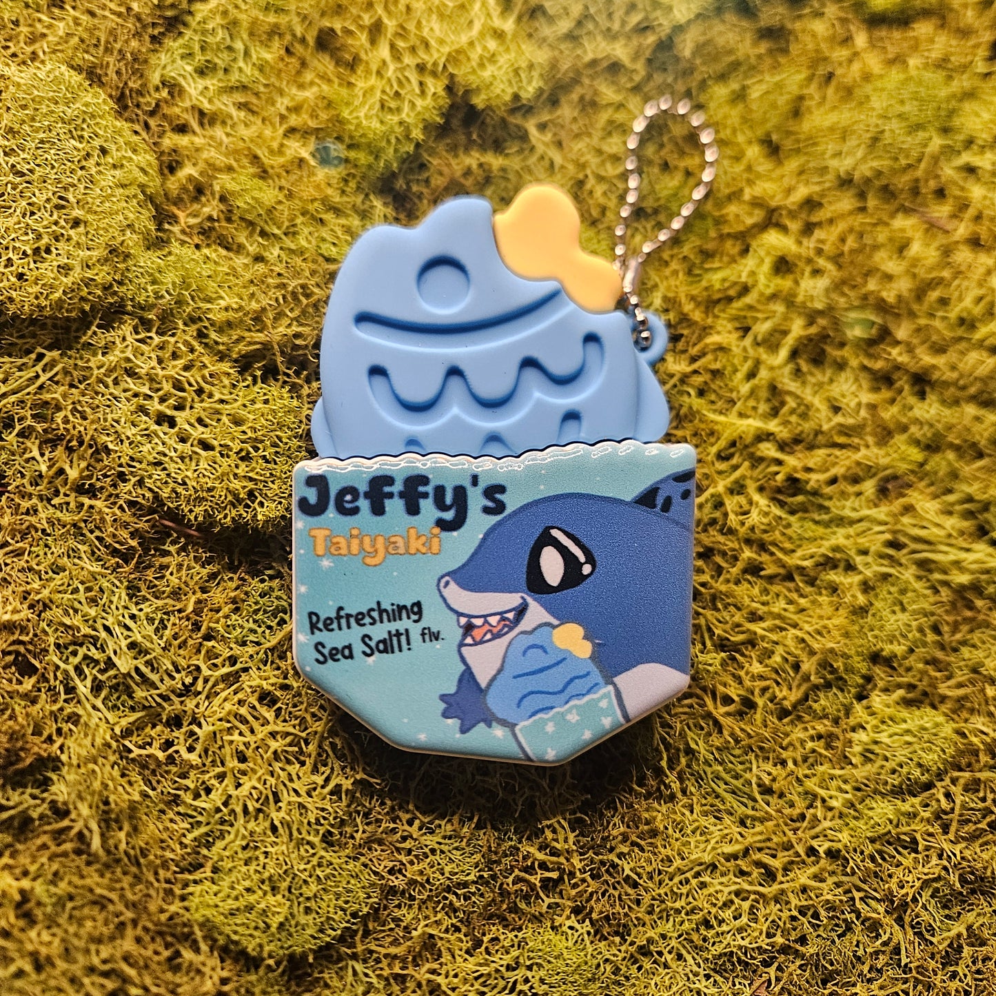 Jeffy Sea Salt Taiyaki Keychain