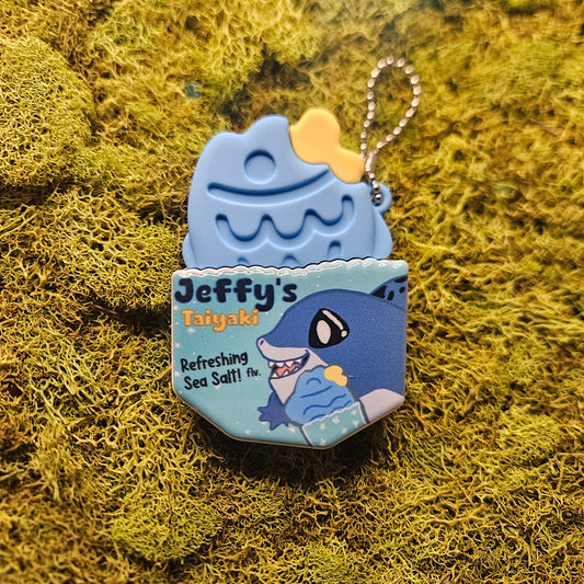 Jeffy Sea Salt Taiyaki Keychain
