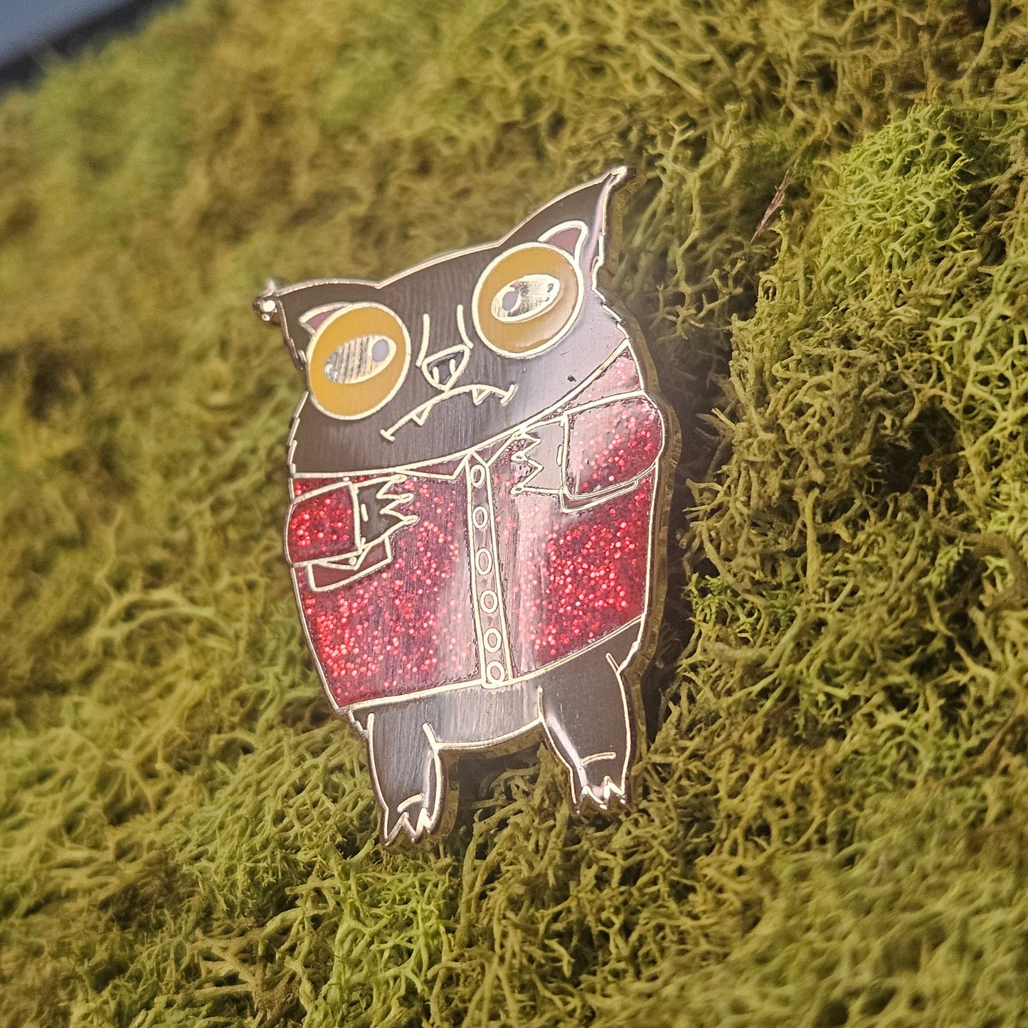 Lil' Wolf Enamel Pin