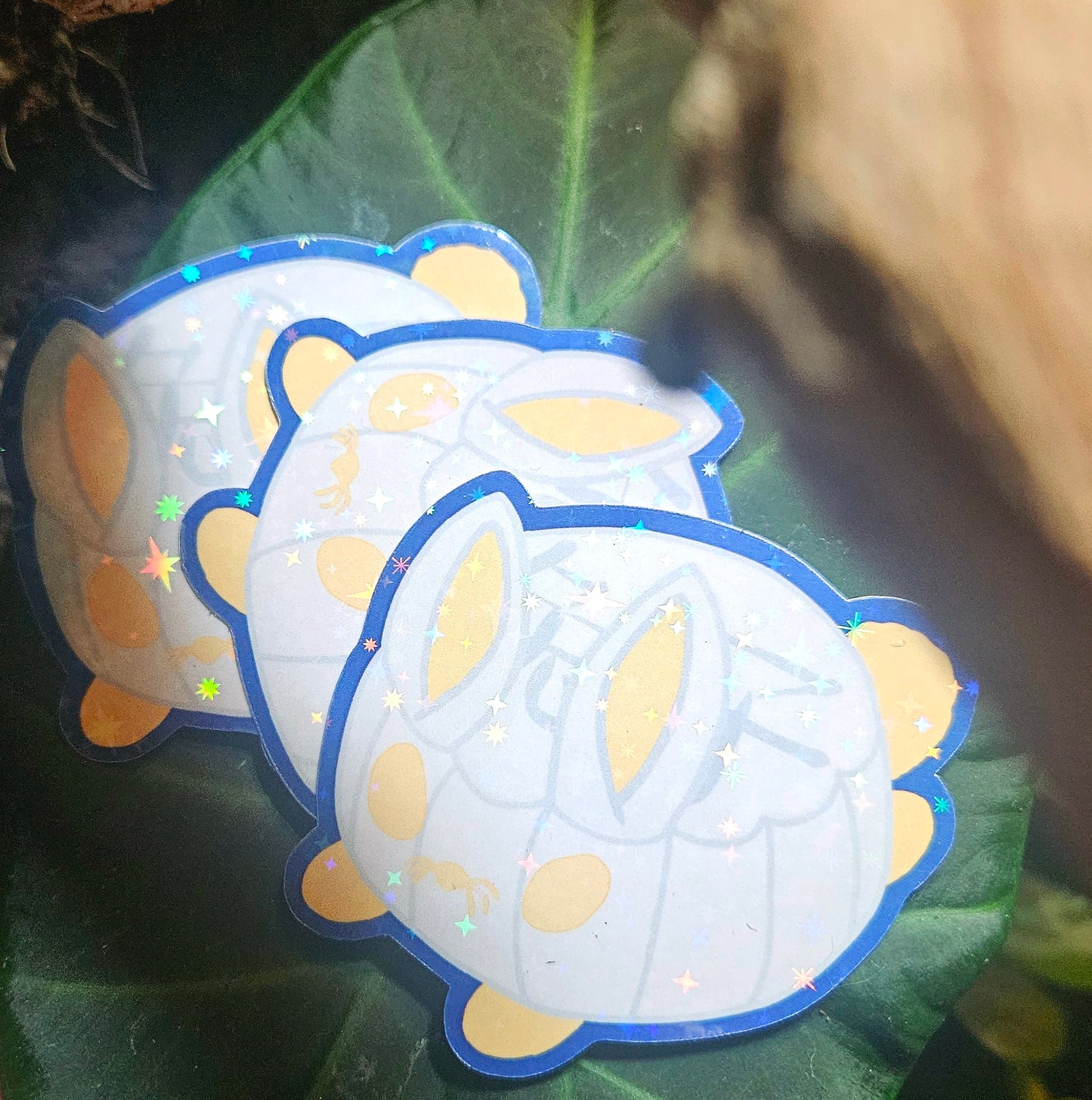 Mooncake Bunny vinyl stickers