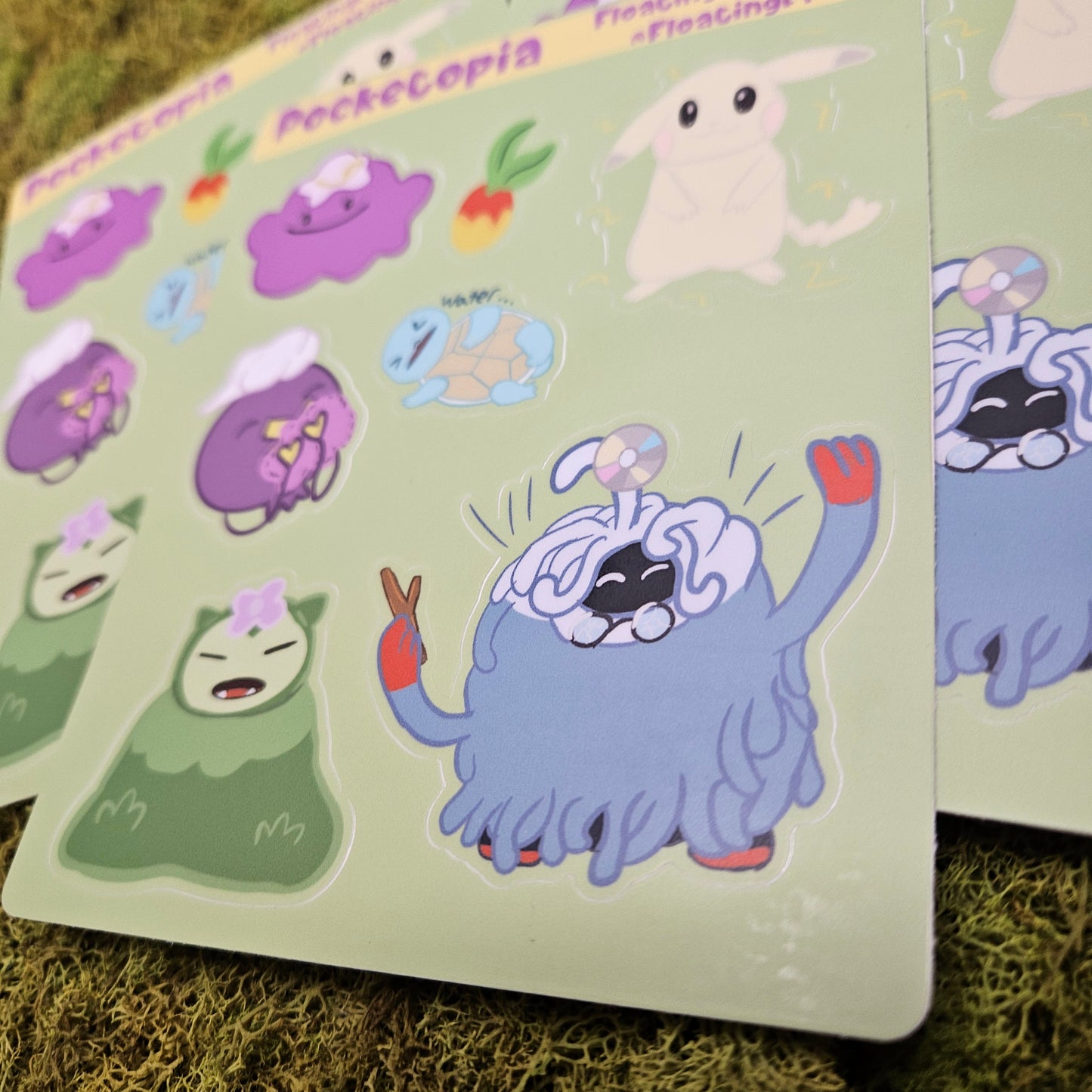 Pocketopia Vinyl Sticker Sheet