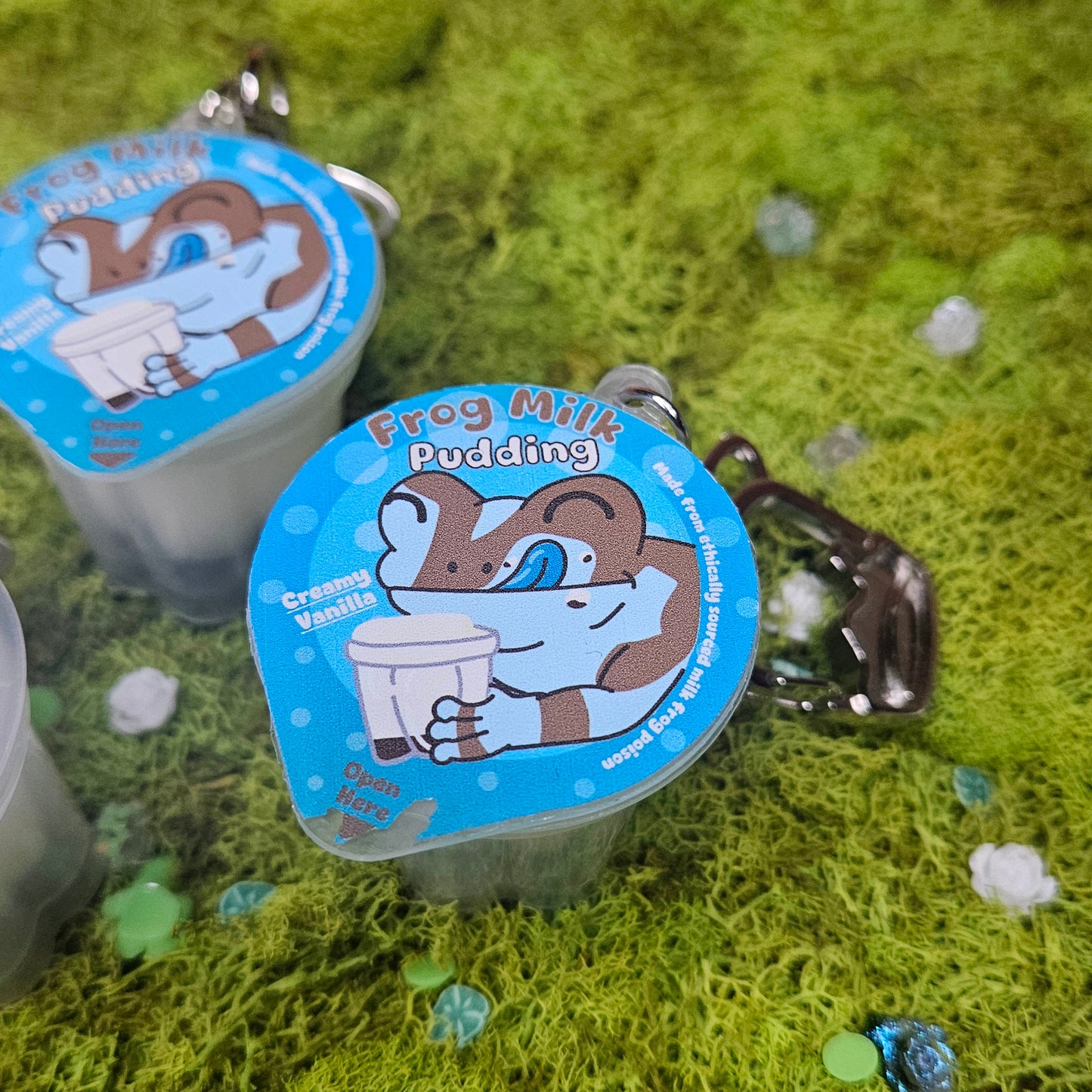 Frog Milk Vanilla Pudding Charm