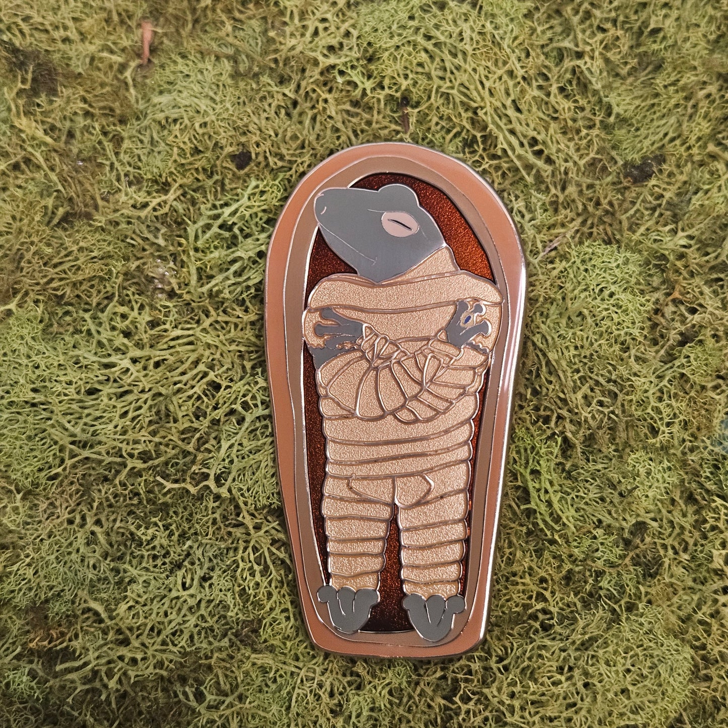 The Frog Mummy Deluxe Pin