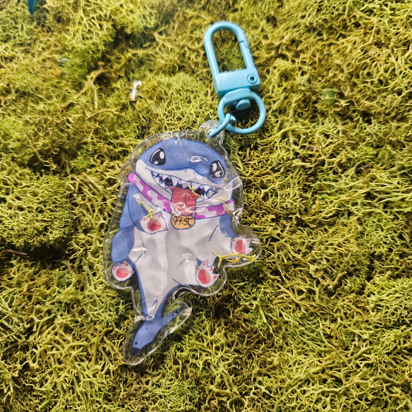 Swimmy Jeffy Wavy Acrylic Keychain