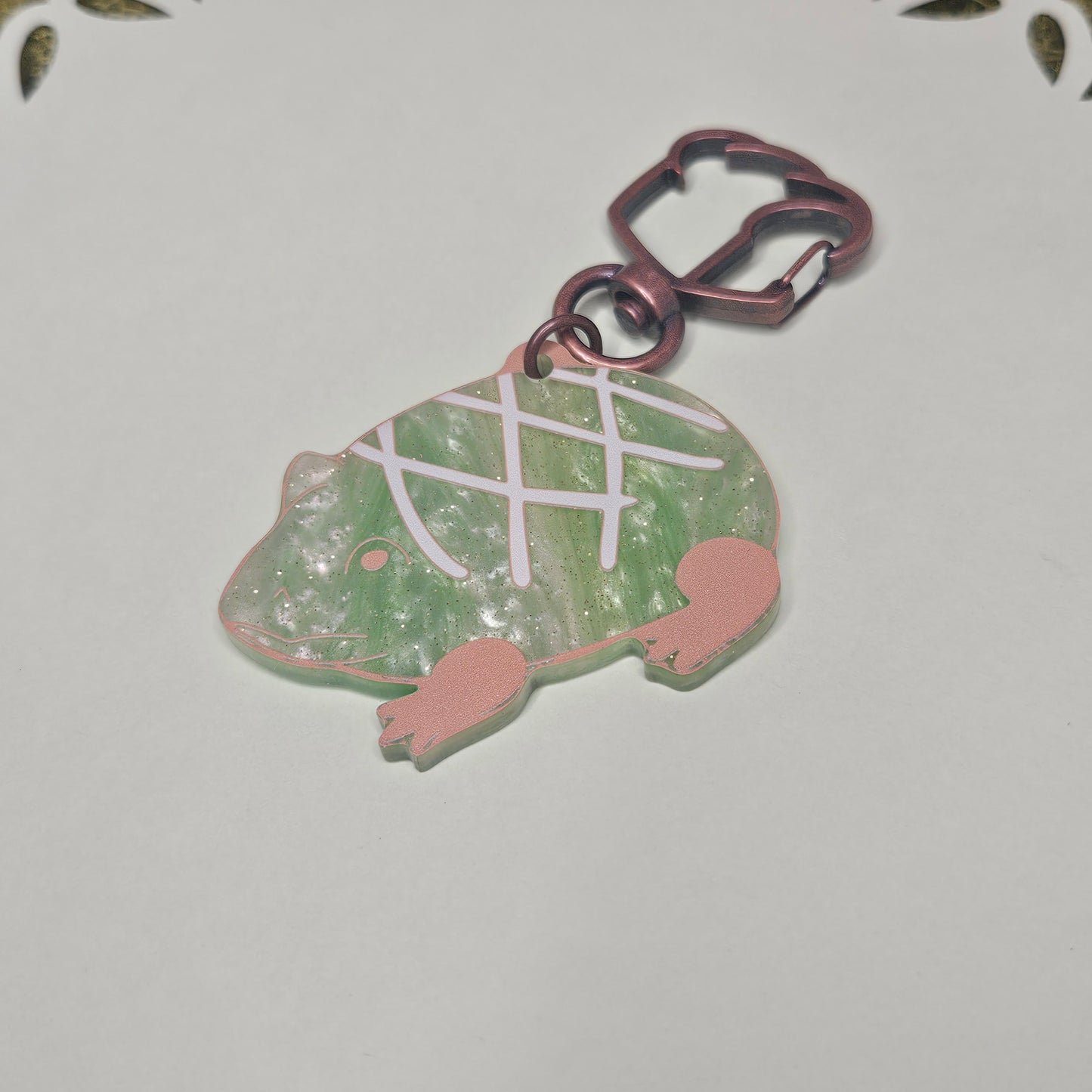 Melon pan frog special acyrlic keychain