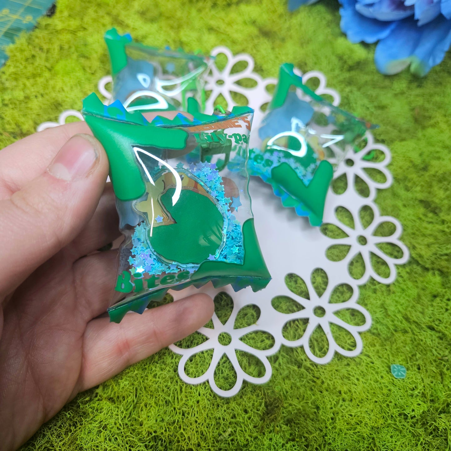 Reggie's Lilypad Bites Candy Bag Keychain