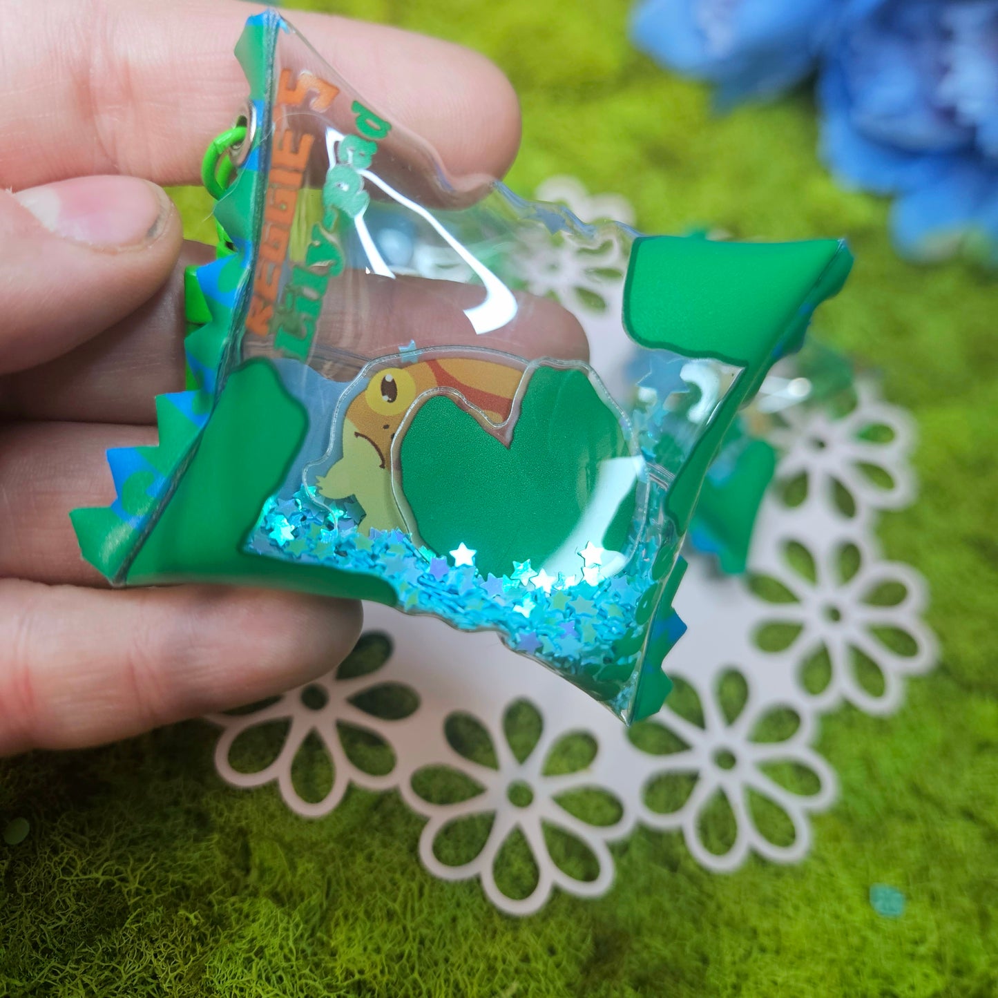 Reggie's Lilypad Bites Candy Bag Keychain