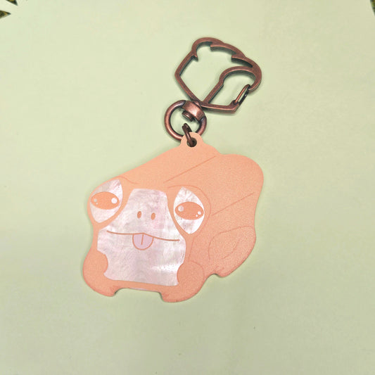 Milk Bread frog special acyrlic keychain