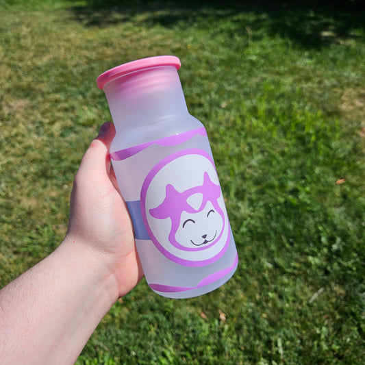 Gaming Cows Milk Glass's