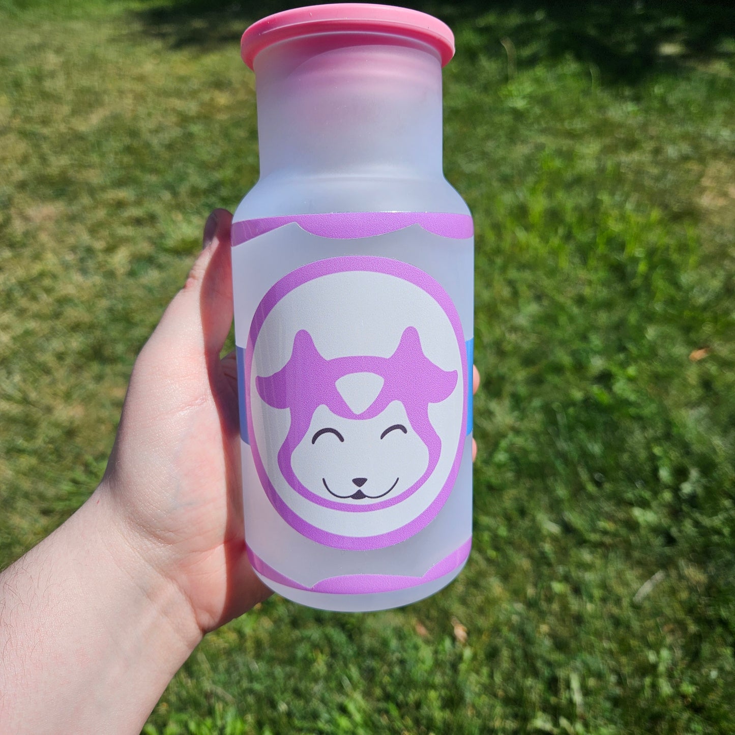 Gaming Cows Milk Glass's