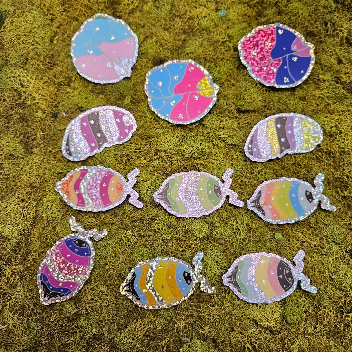 Pridesopod Glitter Stickers
