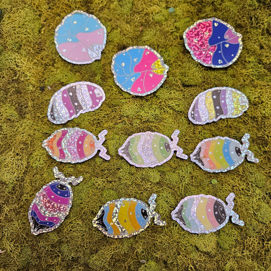 Pridesopod Glitter Stickers
