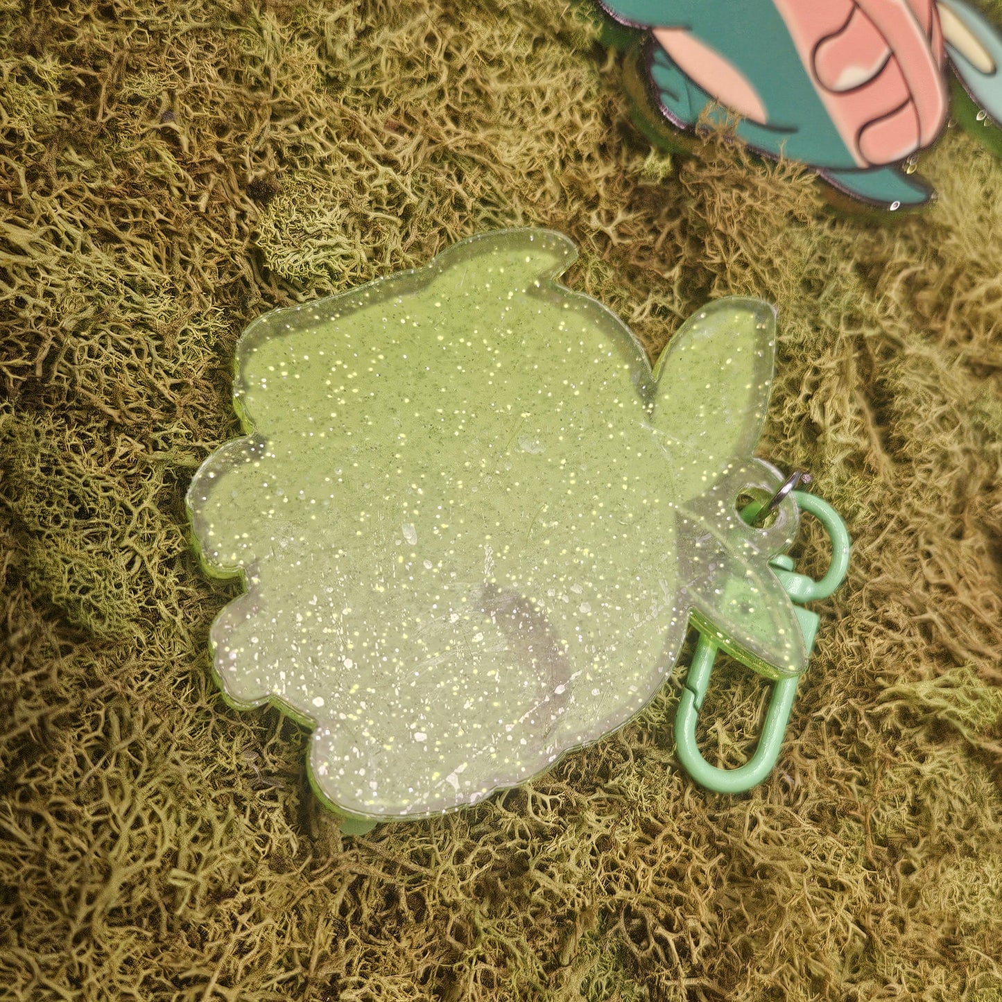Apple Dragon Acrylic Keychain