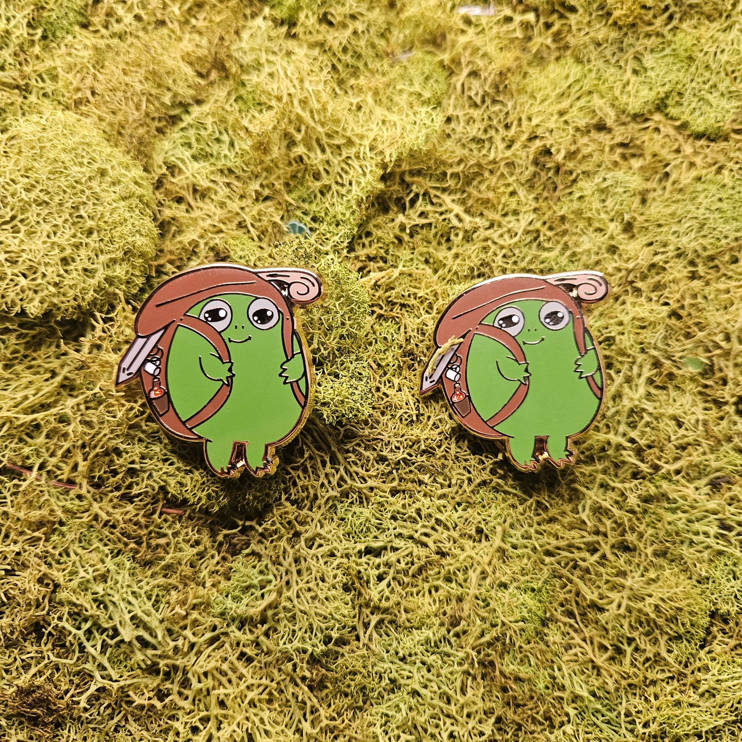 Adventure Frog Enamel Pin - LIMITED