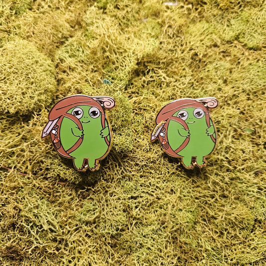 Adventure Frog Enamel Pin - LIMITED