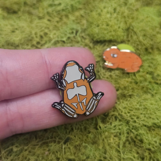 Glow Pumpkin Toadlet *Life Size Pin*
